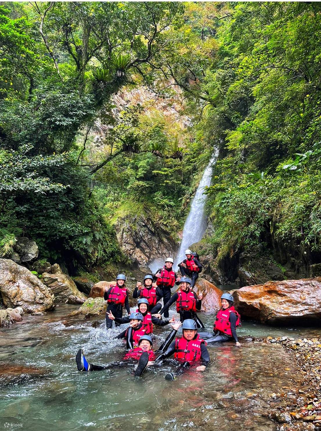 Yilan | Expérience de canyoning | Cascade Jin Yue